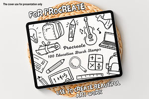 100 Education Procreate Stamps