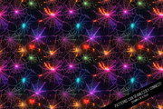 Halloween Glow Digital Paper, a Pattern Graphic by Chromolume Studio (Thumbnail 8 of 16)
