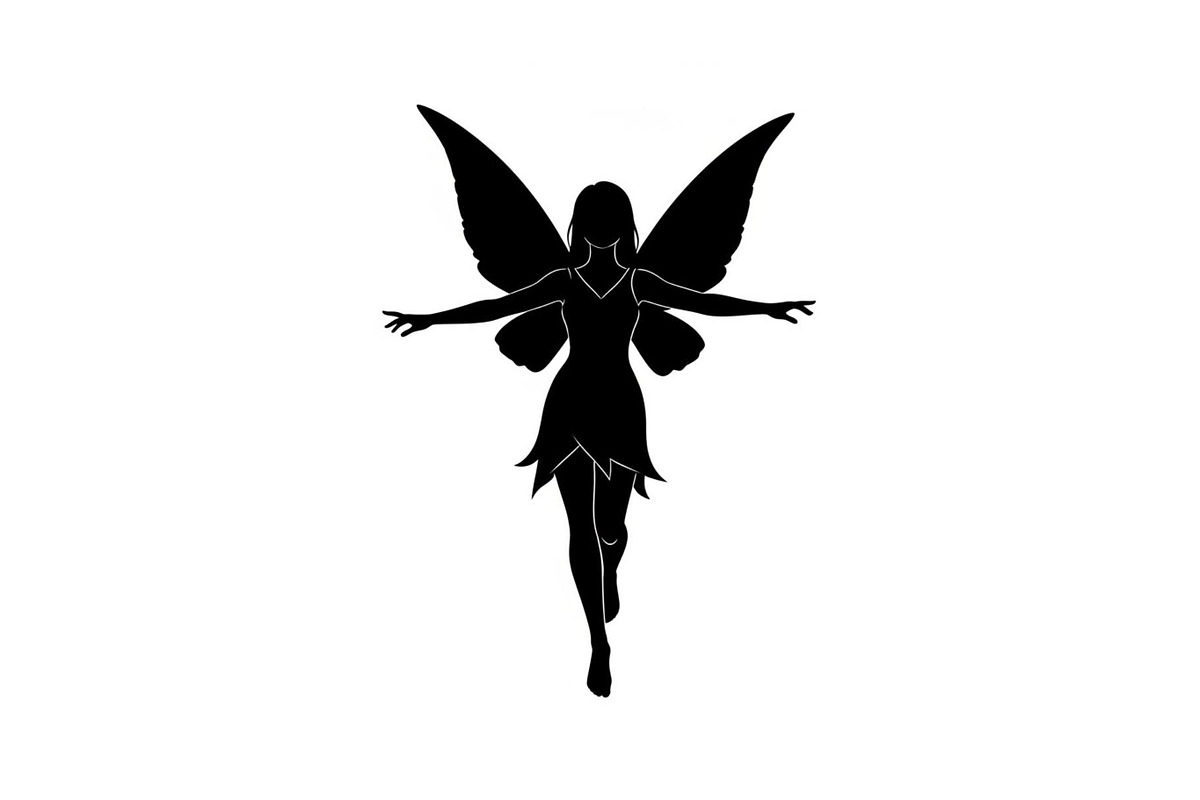 Magical Fairy Silhouette Bundle, an Illustration by jahid234 (Photo 41 of 51)