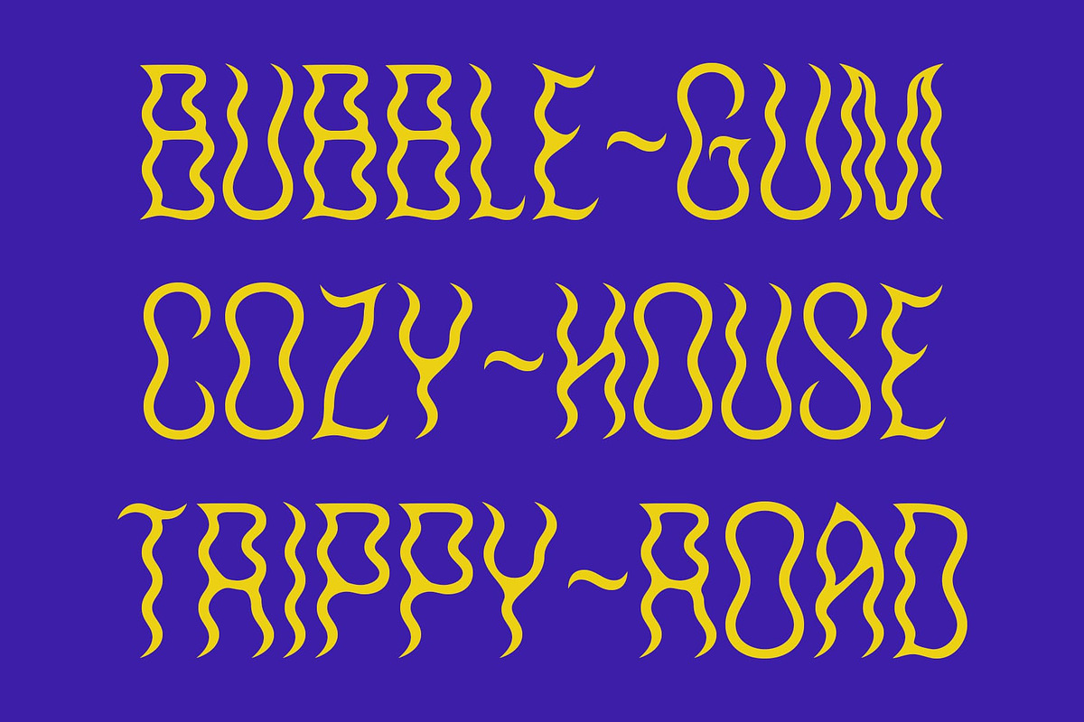 CS Caustic Drawn, a Sans Serif Font by Craft Supply Co. (Photo 2 of 8)