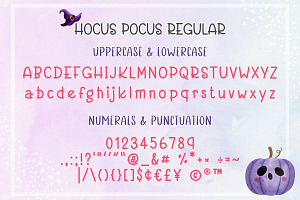 Hocus Pocus - Handwriting Font