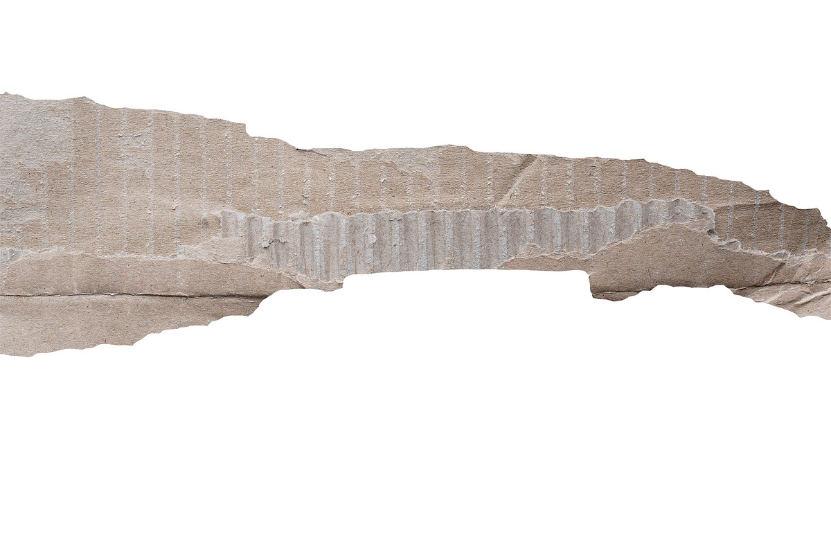 40 Ripped Torn Cardboard Edges (PNG), a Texture Graphic by Bilgep_design (Photo 4 of 16)