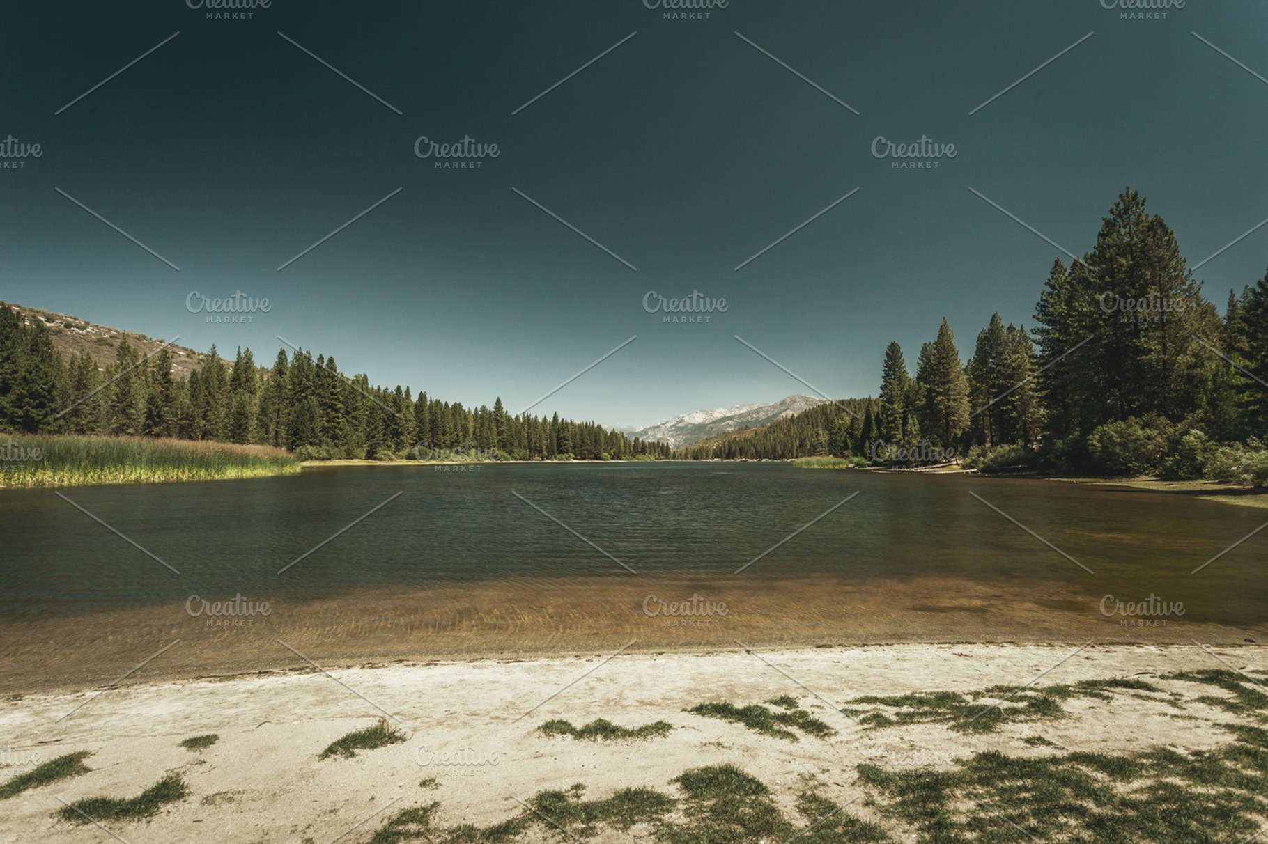 Serene Mountain Lake