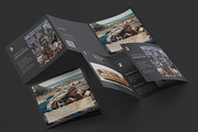 Square Trifold Brochure Mockups, a Print Template by Mockups by Carlos Viloria (Thumbnail 22 of 23)