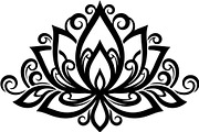 Decorative Lotus Flower, an Object Graphic by Creativeshirt (Thumbnail 13 of 14)