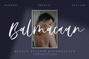 Balmacaan - Stylish Handwritten Font