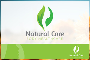 Natural Care Logo Template