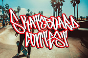 Arlians - Graffiti Font, a Handwritten Font by tebaltipislab (Thumbnail 7 of 8)