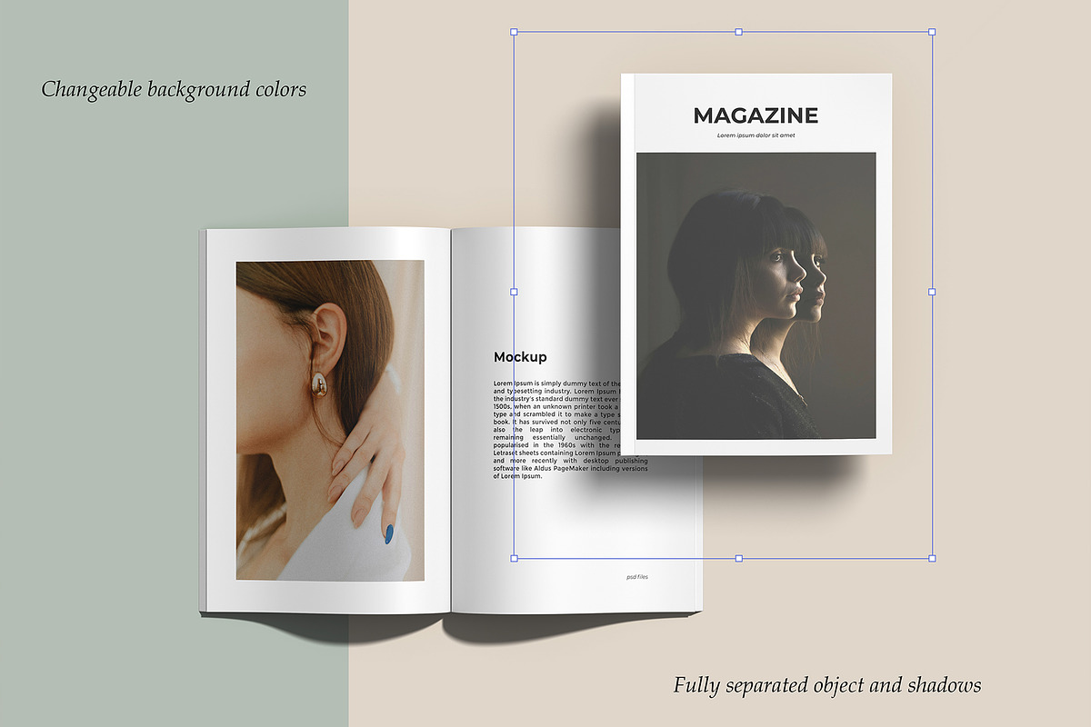 Haru - Magazine Mockup Scene Creator, a Books & Magazine Mockup by graphicpages (Photo 7 of 13)