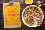 90 Linear Style Menu Designs, a Templates & Theme by Kursat Unsal (Thumbnail 4 of 23)