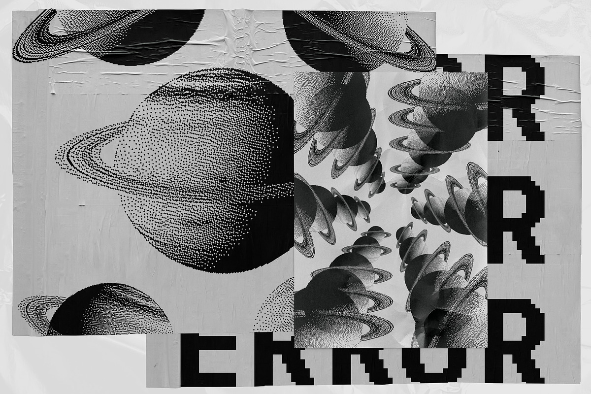 RETROSPACE/ Sci-Fi Graphic Pack, an Object Graphic by ALICE_SHOP.EXE (Photo 4 of 5)