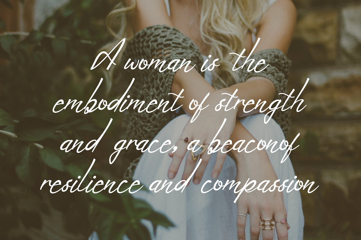 Bestwina, a Script Font by Rishsketch (Photo 2 of 12)