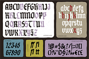 STH Tyranes + Extras, a Blackletter Font by Sitintahitam (Thumbnail 5 of 11)
