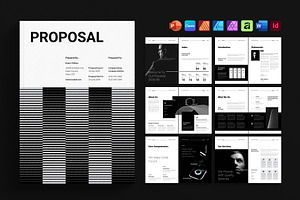 Project Proposal Template, a Brochure Template by DesignCrest