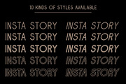 Insta Story // Font duo, a Sans Serif Font by Bluestudio (Thumbnail 2 of 13)