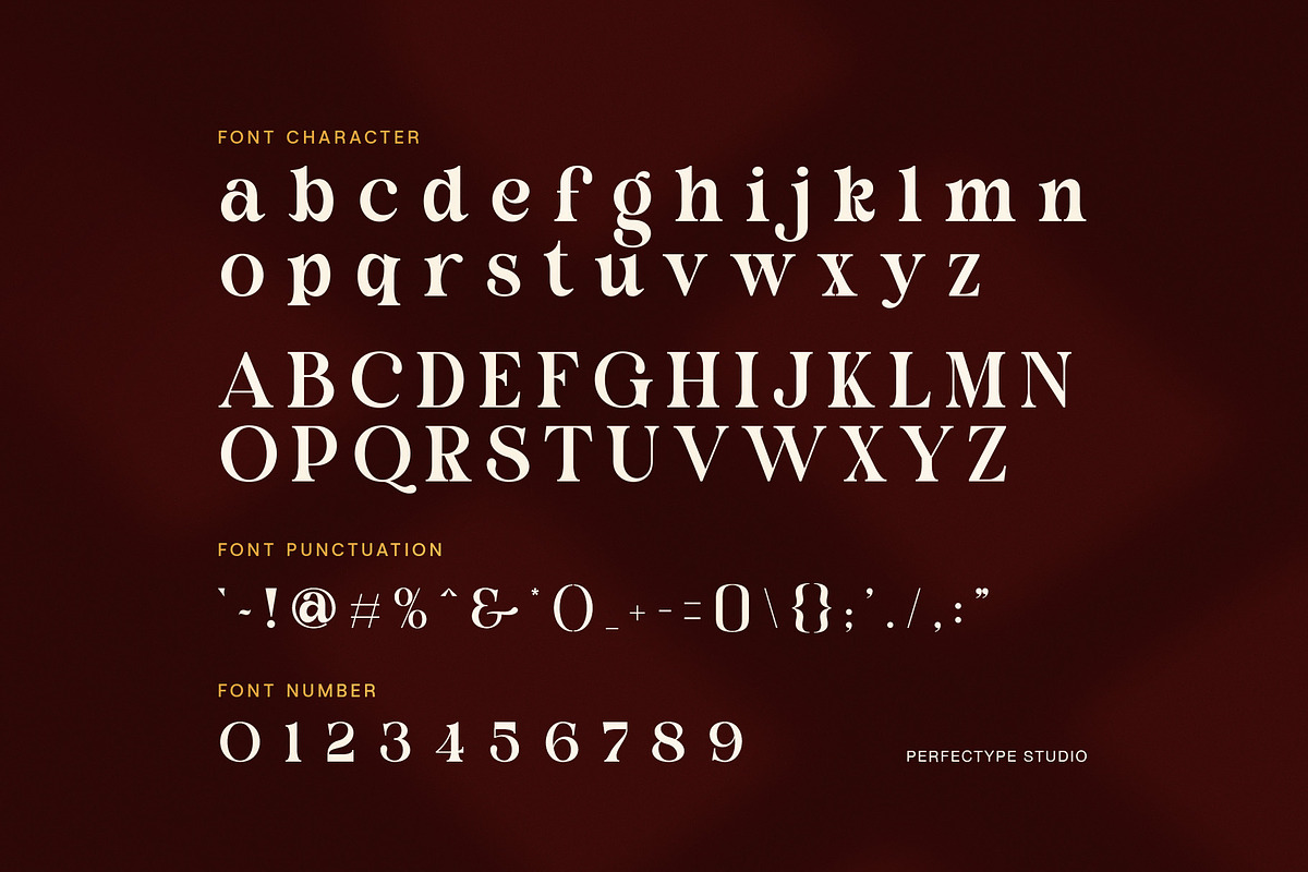 Domick – Elegant Serif Typeface, a Serif Font by Perfectype (Photo 7 of 8)