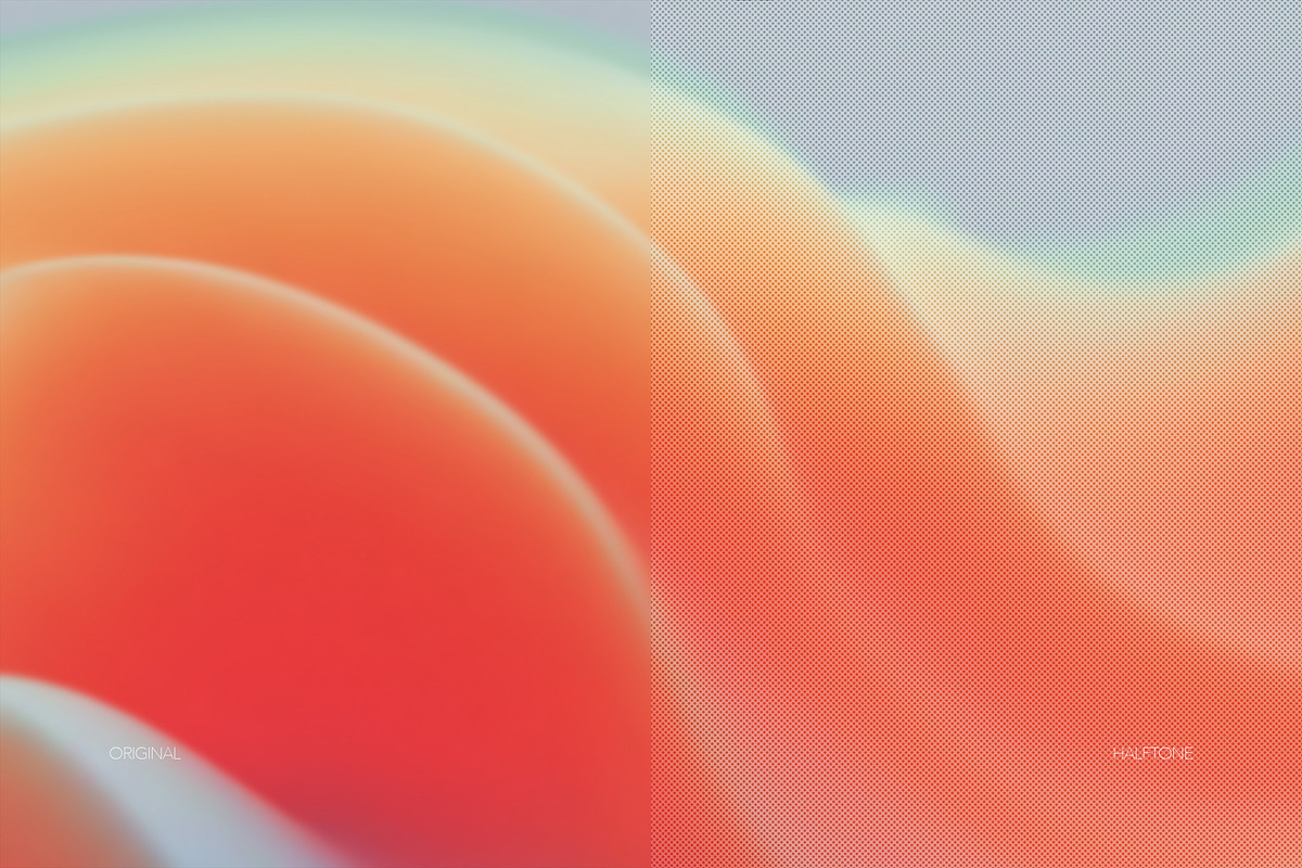 Nati — Soft Red Abstract Gradients, a Background Graphic by Milka (Photo 8 of 9)