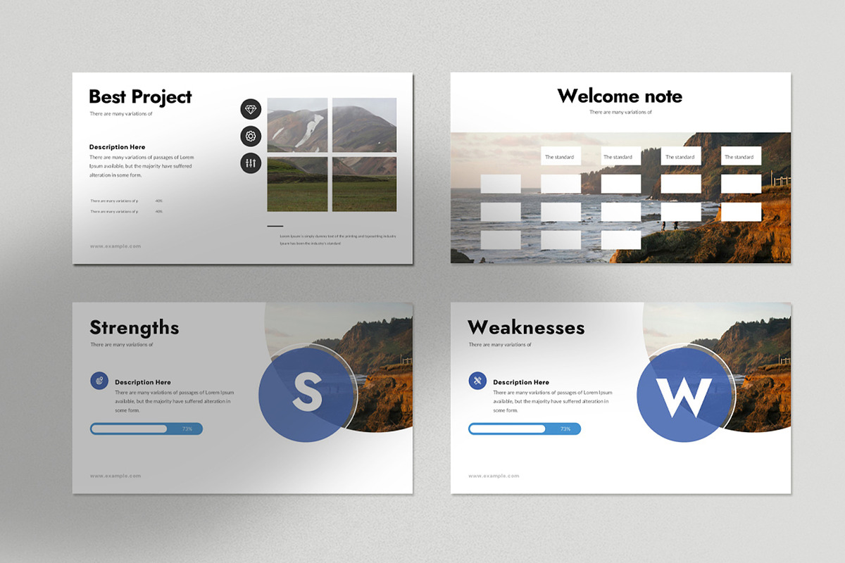 Pitch-Deck Presentation Template, a Design Template by Dream-Lab (Photo 4 of 9)