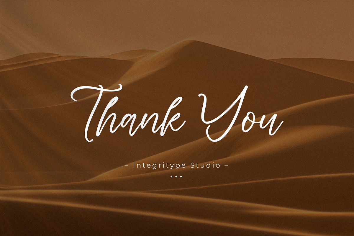 Mattenlly, a Handwritten Font by Integritype Studio (Photo 15 of 15)