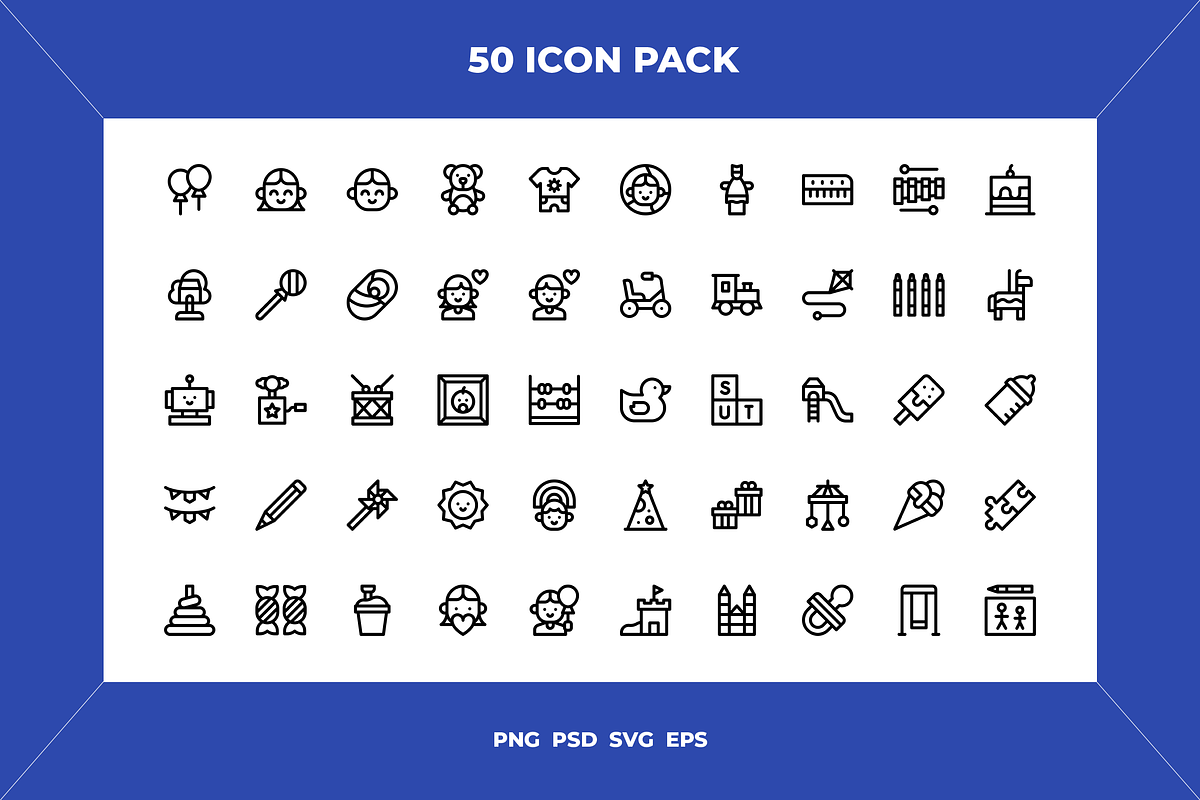 Childrens day icons, an Icon by Wencory (Photo 1 of 2)