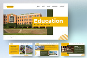 Education PowerPoint Template, a Presentation Template by FIBRINOSÄ (Thumbnail 1 of 5)