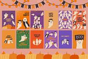 Spooky Night halloween clip art, a Seasonal Illustration by BilberryCreates (Thumbnail 3 of 16)
