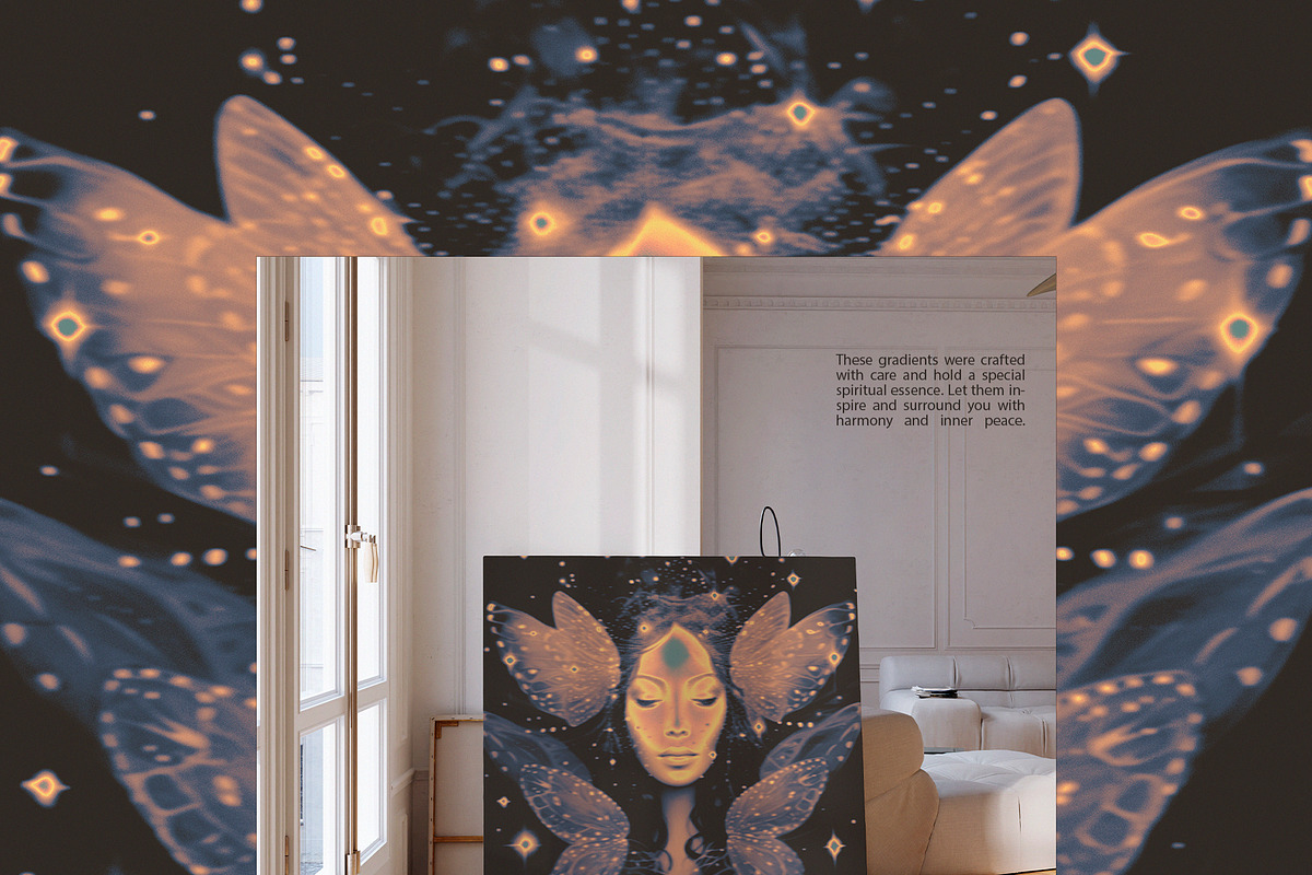 100 Grainy Gradients. Posters, a Background Graphic by Purple (Photo 3 of 11)