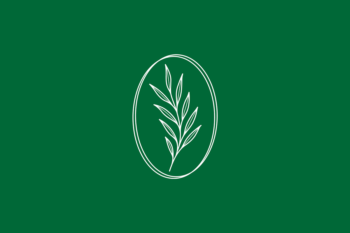 Botanical Logo Minimalist Leaves, a Branding & Logo Template by Signatoro (Photo 3 of 3)