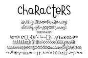 Noted Font, a Handwritten Font by Miss Tiina (Thumbnail 2 of 5)