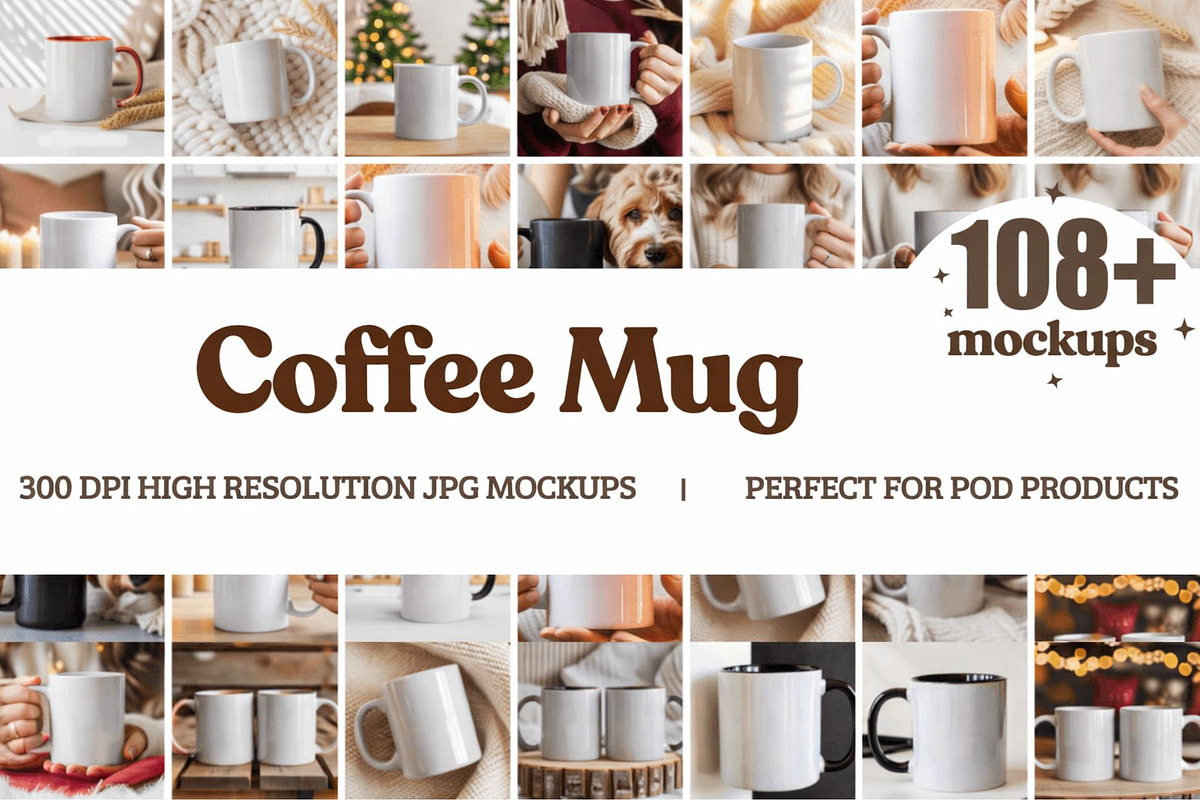 Coffee Mug Mockup Bundle, a Cups & Container Mockup by Akrinity Digital (Photo 1 of 7)