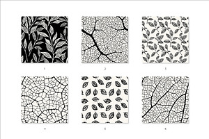 Spring Seamless Patterns Set