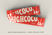 Nebulon - Bold Display Font, a Serif Font by Letterhend Studio (Thumbnail 5 of 9)