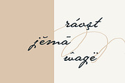 Sheila Script, a Handwritten Font by Saystype (Thumbnail 6 of 7)