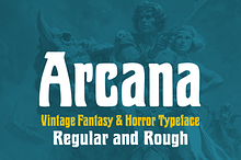 Arcana Psychedelic Fantasy Font