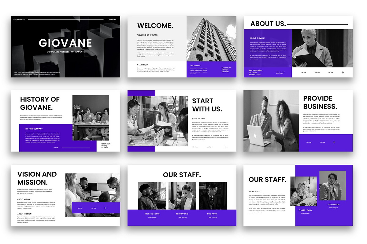 Creative Agency GSL Template, a Presentation Template by kreatifreya (Photo 5 of 5)