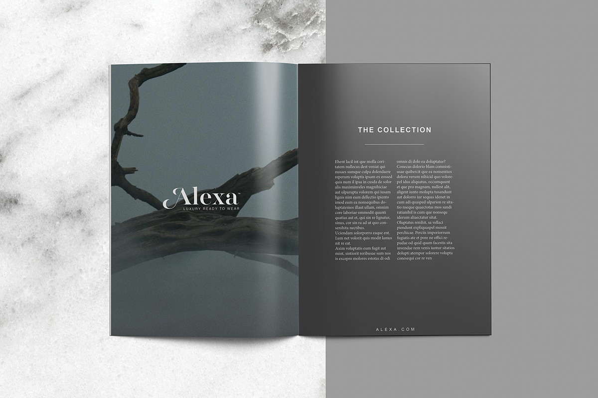 Fashion Lookbook - Alexa, a Magazine Template by OpulentStu (Photo 2 of 9)