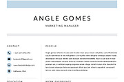 Resume Template 4 Page | Angle, a Resume Template by Symie Design (Thumbnail 4 of 7)