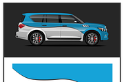 Dynamic Vehicle Wrap Design, a Transportation Illustration by CarWrap design (Thumbnail 1 of 4)