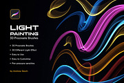 Light Painting Procreate Brushes, a Brush Add-On by Andrew Skoch Design (Thumbnail 7 of 9)