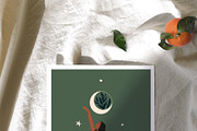 Antiq goddess modern design set, an Animal Illustration by Beauty Drops (Thumbnail 2 of 10)