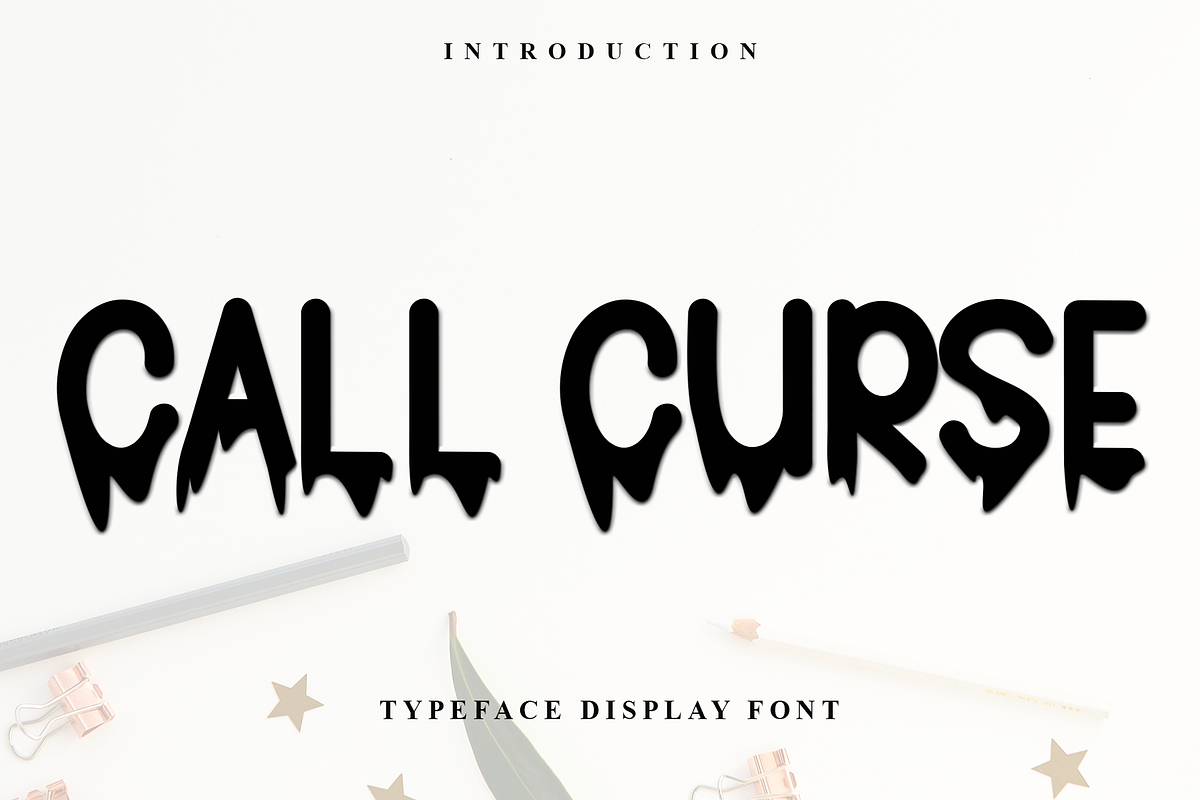 Call Curse, a Script Font by FreshTypeINK (Photo 1 of 7)