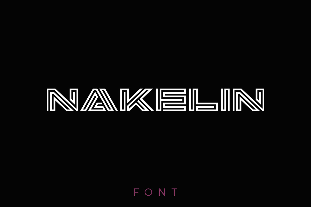 Nakelin Font, a Sans Serif Font by Sentavio (Photo 1 of 4)
