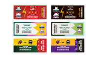 Sports Ticket Card. modern element, a Stationery Template by Kazi Hossain (Thumbnail 1 of 4)
