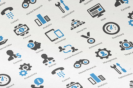 20 Business Icons Vol. 1