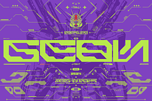 Geon | Futuristic Mecha Font Vol. 4