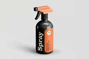 Spray Bottle Mock-up, a Product Mockup by zippypixelstudio (Thumbnail 9 of 12)