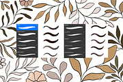 Kawaii doodle brushes for procreate, a Brush Add-On by Sentimental postman (Thumbnail 4 of 5)