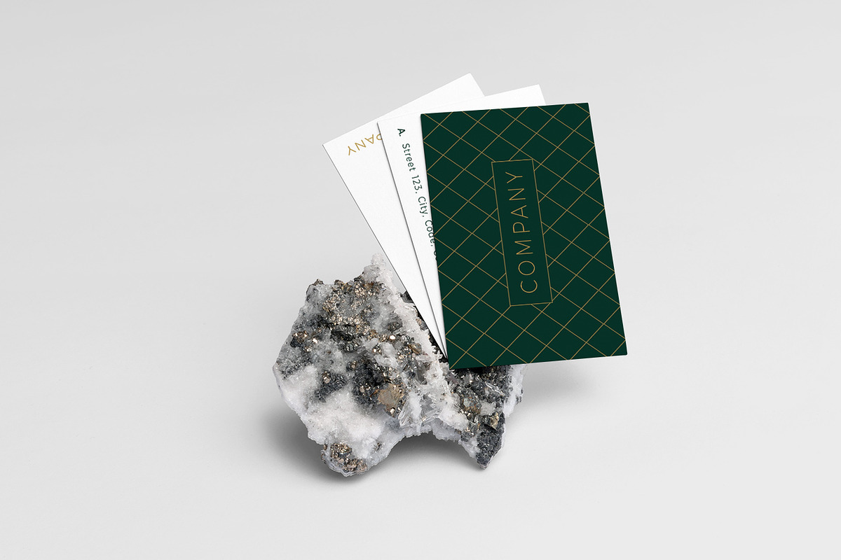Pattern Business Card Template, a Business Card Template by P.F ...