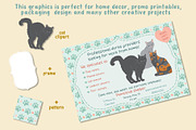 Cat breeds vector clipart, an Object Graphic by Trinibis (Thumbnail 10 of 11)