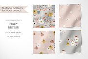 Piggy Dreams –Kids Seamless Patterns, a Pattern Graphic by PROTEA Watercolor Studio (Thumbnail 2 of 8)